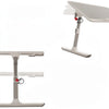 Adjustable Laptop Bed Tray with Storage Drawer