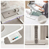 Adjustable Laptop Bed Tray with Storage Drawer