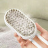 Brosse de toilettage rechargeable avec brumisation pour chiens et chats