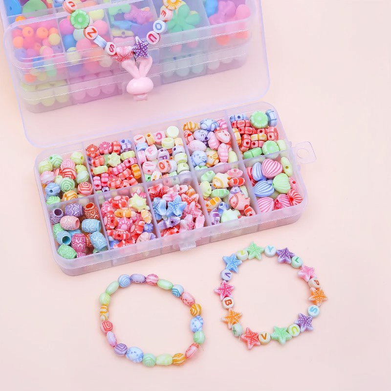 Kit de Joyería DIY para Niñas: Crea tus Propias Pulseras y Collares