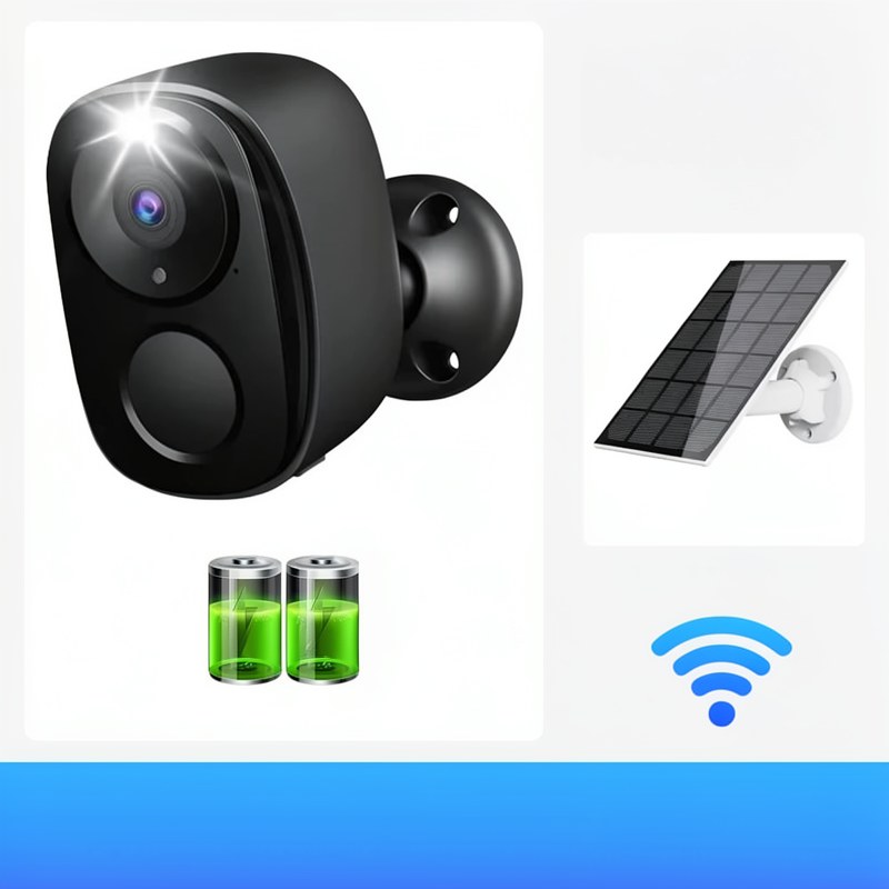 Cámara de Seguridad Solar con 4G/WiFi y Visión Nocturna