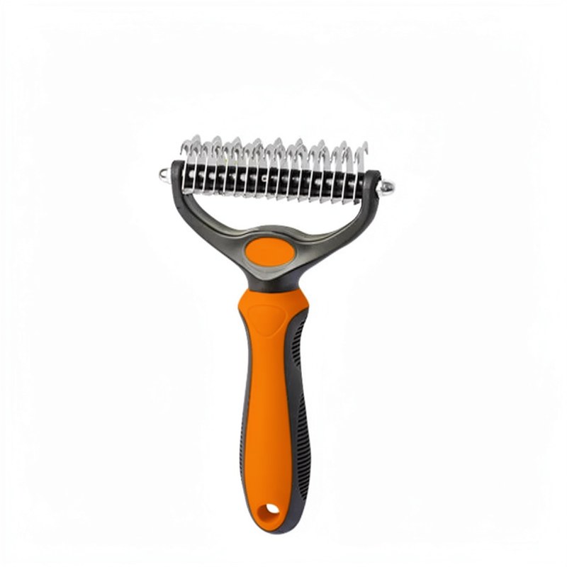 Double-Sided Pet Dematting Comb for Dogs & Cats