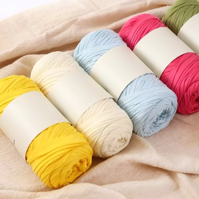 Elastic T-Shirt Yarn for Crochet & Knitting