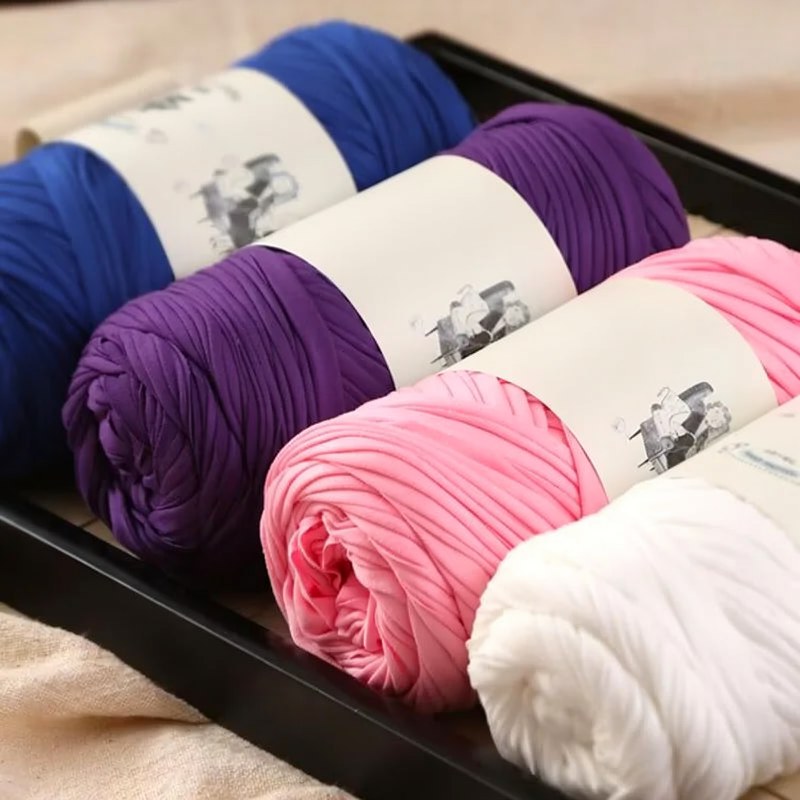 Elastic T-Shirt Yarn for Crochet & Knitting