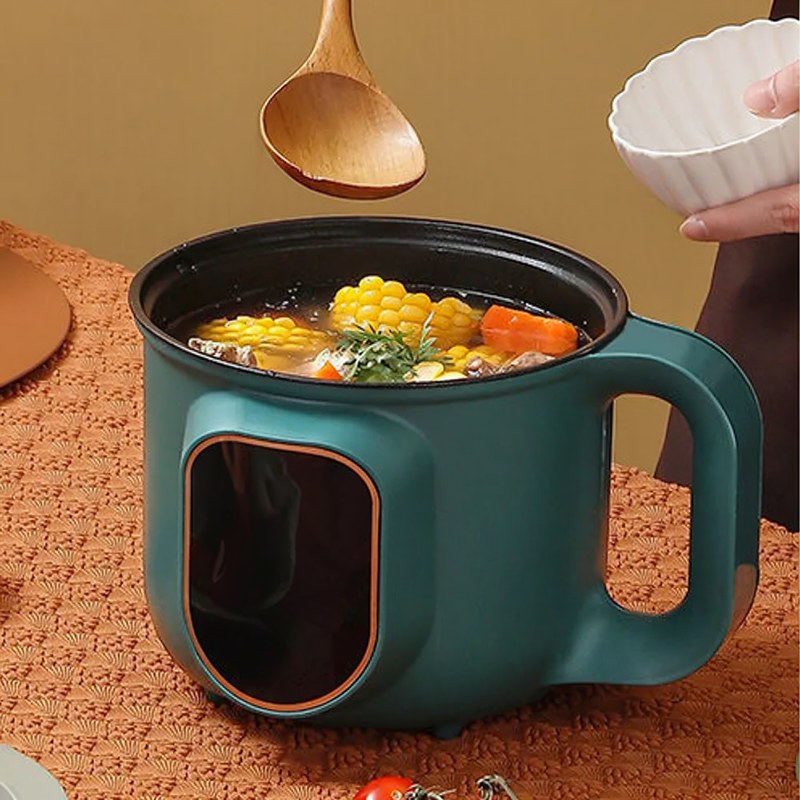 1.2L Electric Hot Pot & Multicooker with Ceramic Interior