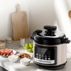 Cocotte-minute électrique 6L en acier inoxydable