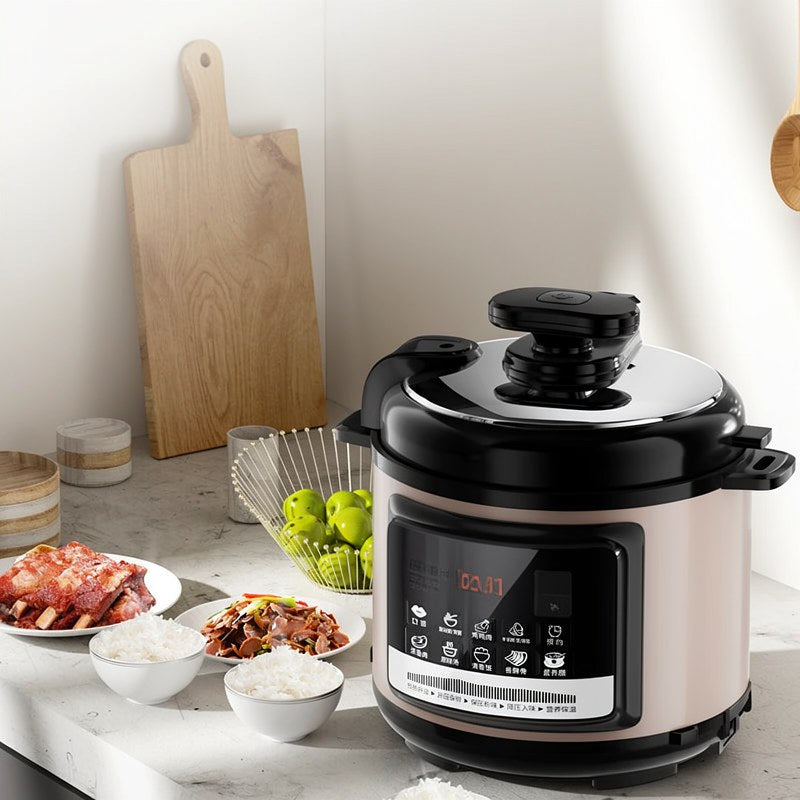 Cocotte-minute électrique 6L en acier inoxydable