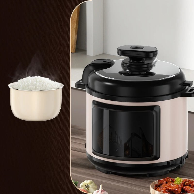 Cocotte-minute électrique 6L en acier inoxydable