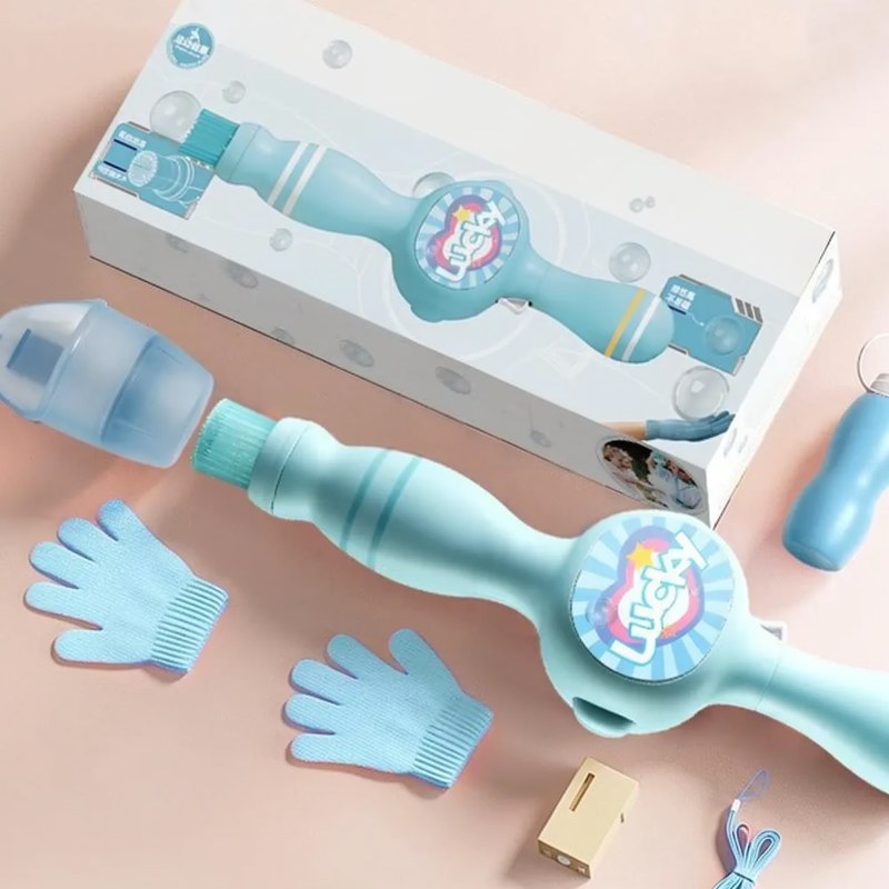 Portable LED Smoke Bubble Wand