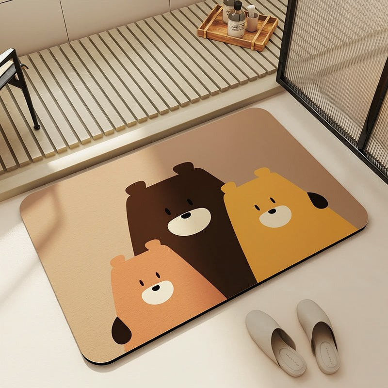 Quick-Dry Diatomite Bath Mat