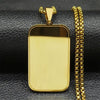Ayatul Kursi Stainless Steel Pendant Necklace