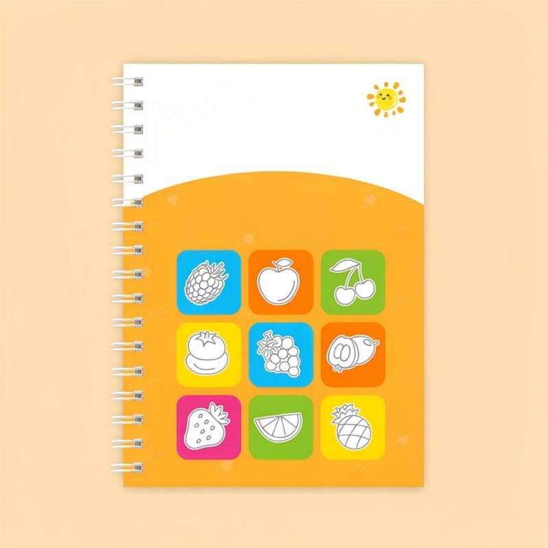 Libro de Práctica de Escritura con Surcos Reutilizable