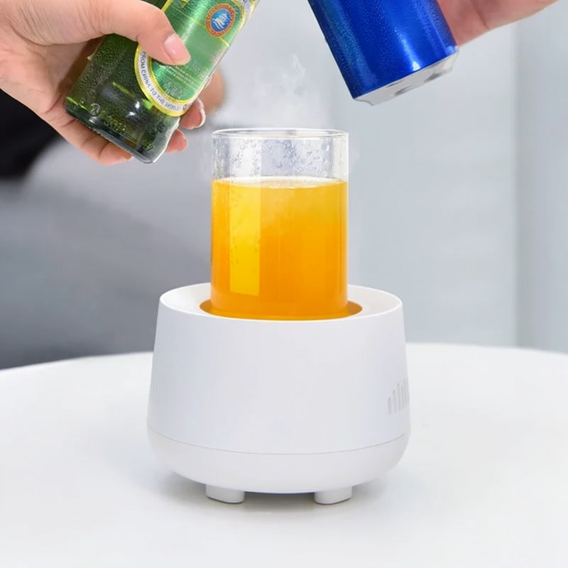 Vaso Enfriador de Bebidas Portátil con USB-C