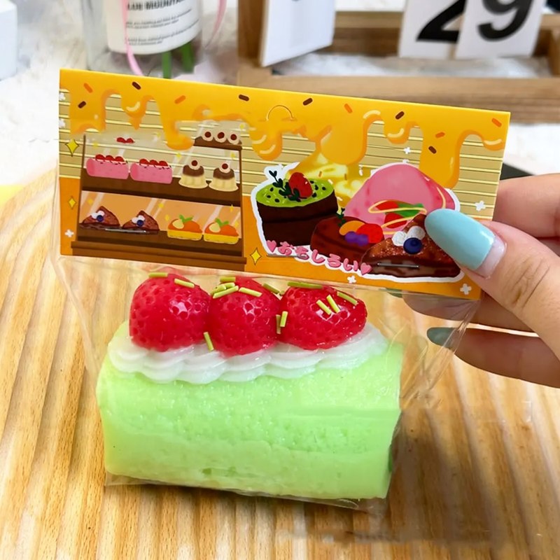 Juguete Antiestrés de Pastel Esponjoso