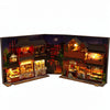 Miniature Wooden Book Nook Kit
