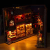 Miniature Wooden Book Nook Kit