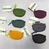 Checkered Nylon Headphone & Key Pouch