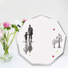 Cartel de Pared Acrílico Moderno 'Grateful Dad'
