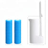 Hygienic Disposable Toilet Brush with Long Handle