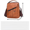 Sac bandoulière en cuir PU style vintage