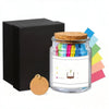 Inspirational Bible Verses in a Glass Jar