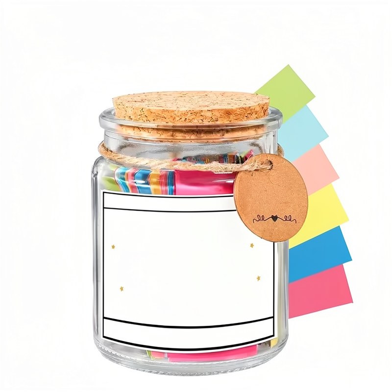 Inspirational Bible Verses in a Glass Jar