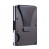 Portefeuille RFID en aluminium fin avec attache-monnaie