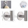 Porte-rouleaux de papier toilette en acier inoxydable à fixation murale