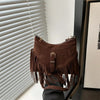 Sac bandoulière bohème avec franges