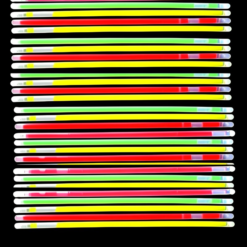 Palillos para Fiesta con Luz Nocturna y Conectores