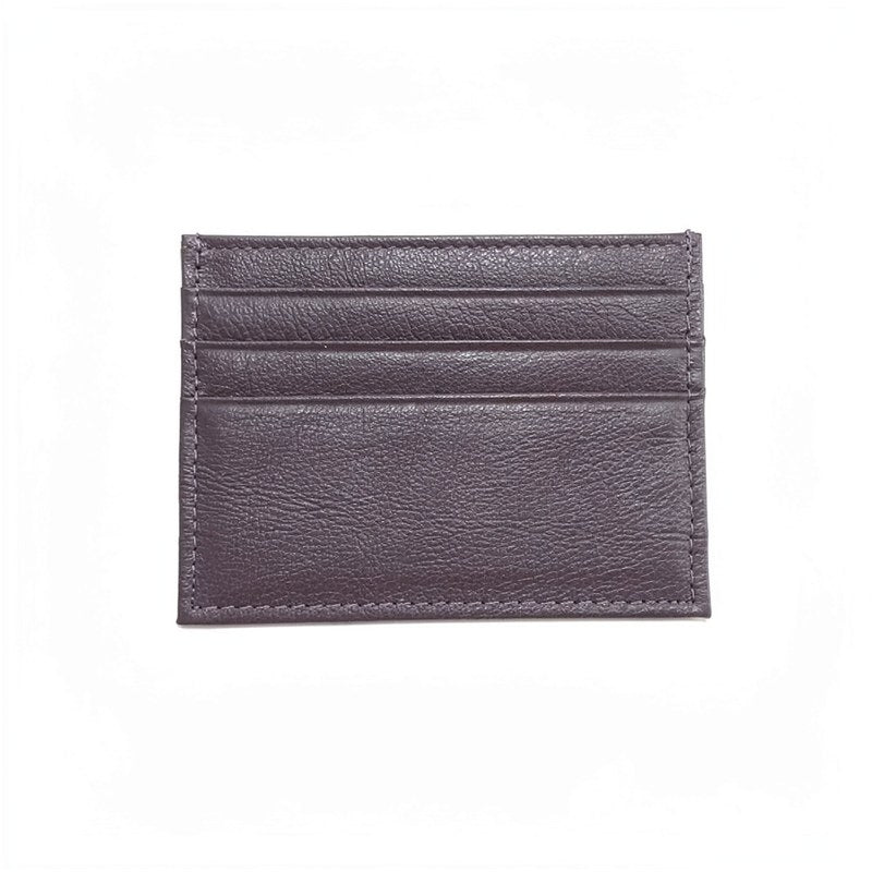 Slim Genuine Leather Card Holder
