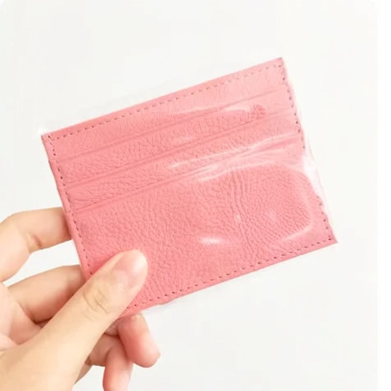 Slim Genuine Leather Card Holder