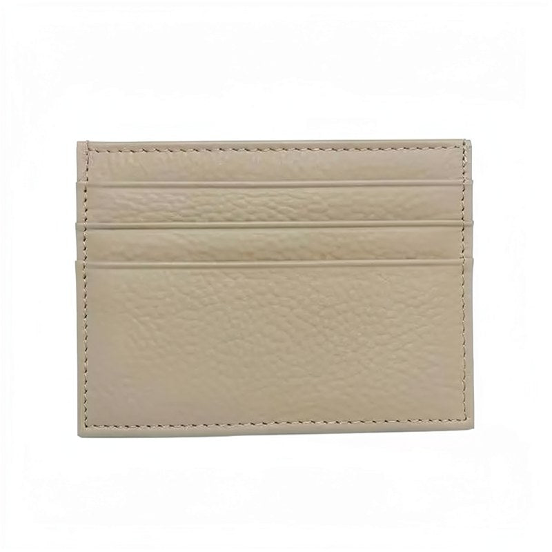 Slim Genuine Leather Card Holder