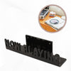 Wall-Mounted Vinyl Record Display Shelf
