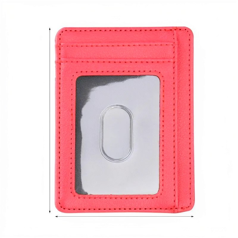 Slim RFID-Blocking Zipper Wallet