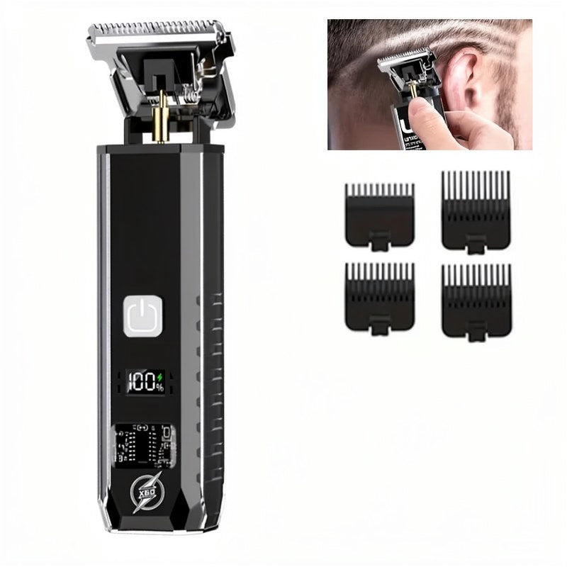 Kabelloser wiederaufladbarer Haarschneider & Trimmer-Set