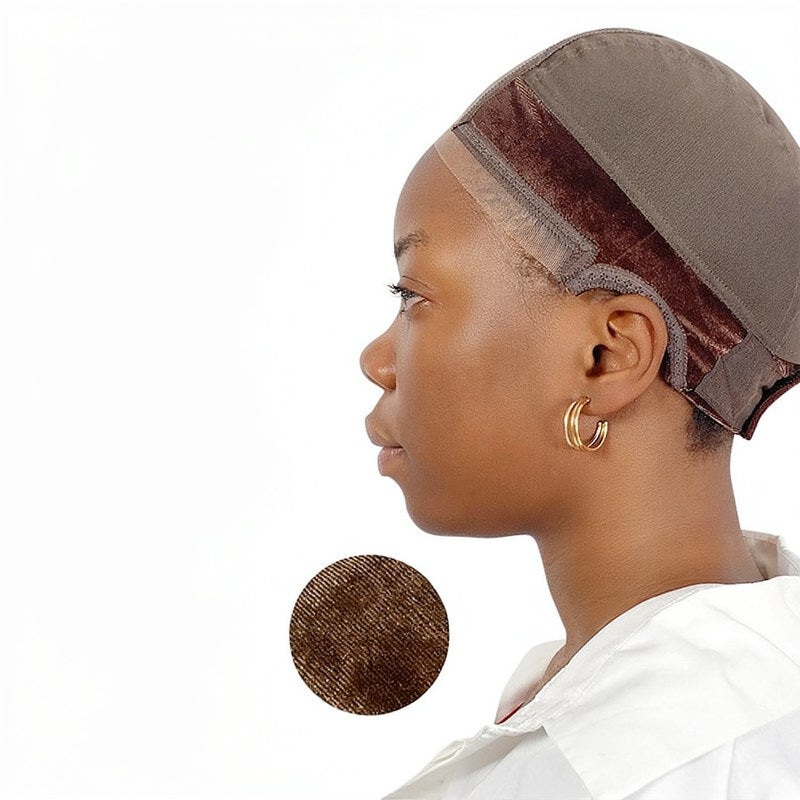 Verstellbare Lace-Wig-Cap mit Samtgriff