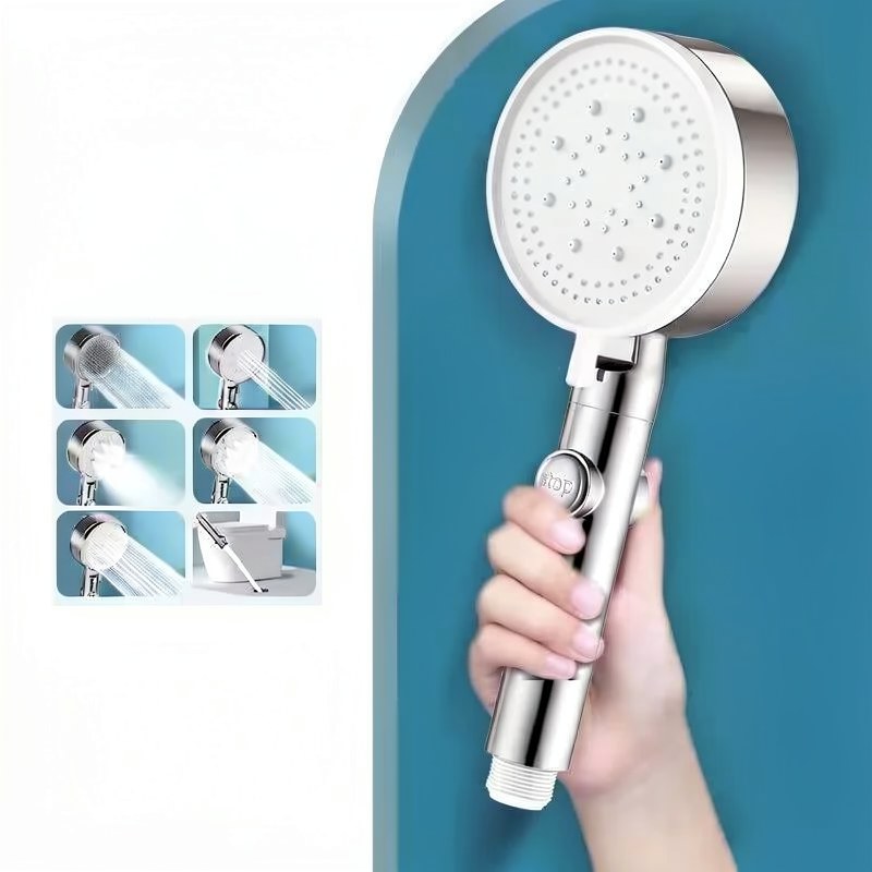 High-Pressure Adjustable Rain Shower Head