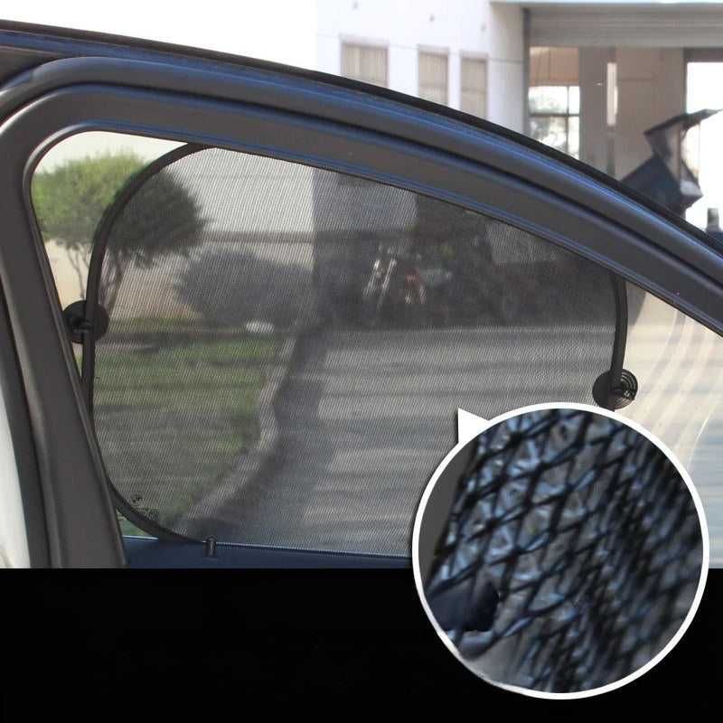 Compact Folding Windshield Sunshade