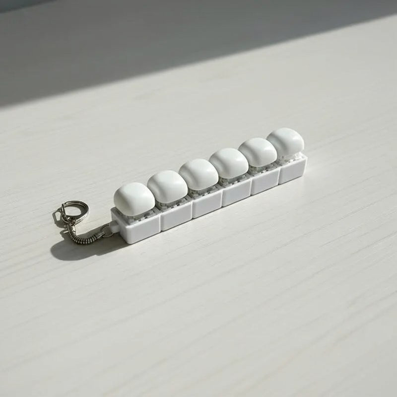 Mechanical Keyboard Fidget Keychain