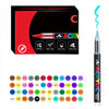 Acrylic Paint Markers with Brush Tips