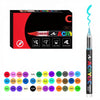 Acrylic Paint Markers with Brush Tips