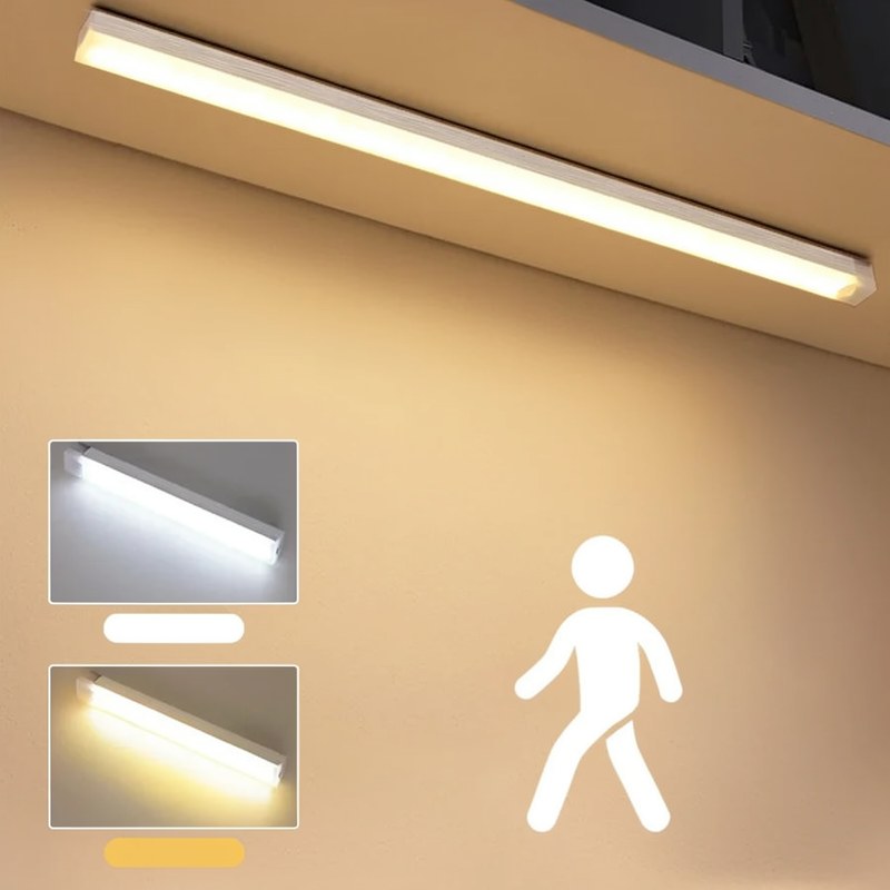Wiederaufladbare LED-Nachtlicht mit Bewegungsmelder