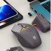 Kabellose RGB-Gaming-Maus mit Ladedock