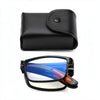 Compact Folding Reading Glasses with Blue Light Protection