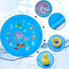 Inflatable Dolphin Splash Mat with Water Spray System