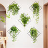 Calcomanías de Pared 3D con Plantas Tropicales - Set de 6