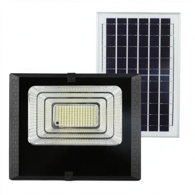Solar-Powered LED Flood Light with Remote Control