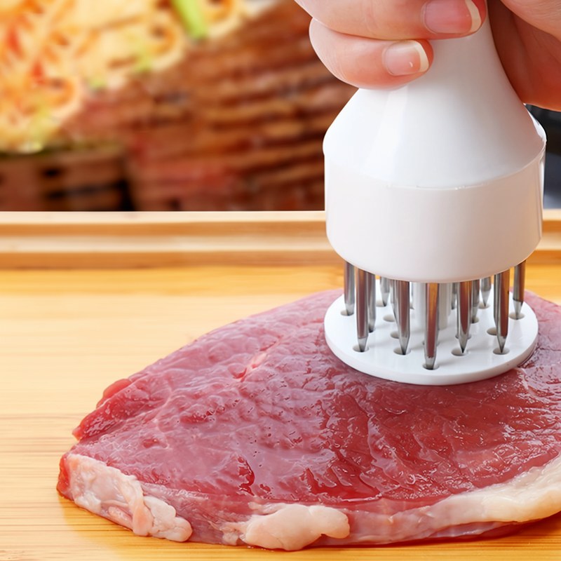 Aiguille à attendrir la viande en acier inoxydable