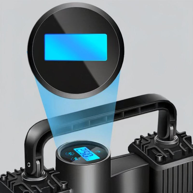 Tragbarer digitaler Reifenfüllkompressor mit automatischer Abschaltung